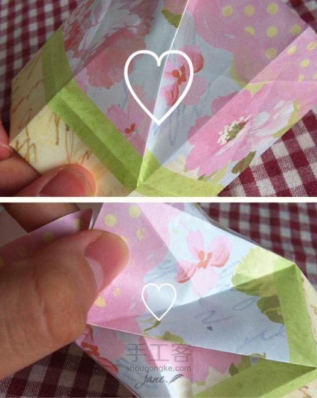 【♡六边形盒子♡】大爱这款折纸呀 第30步