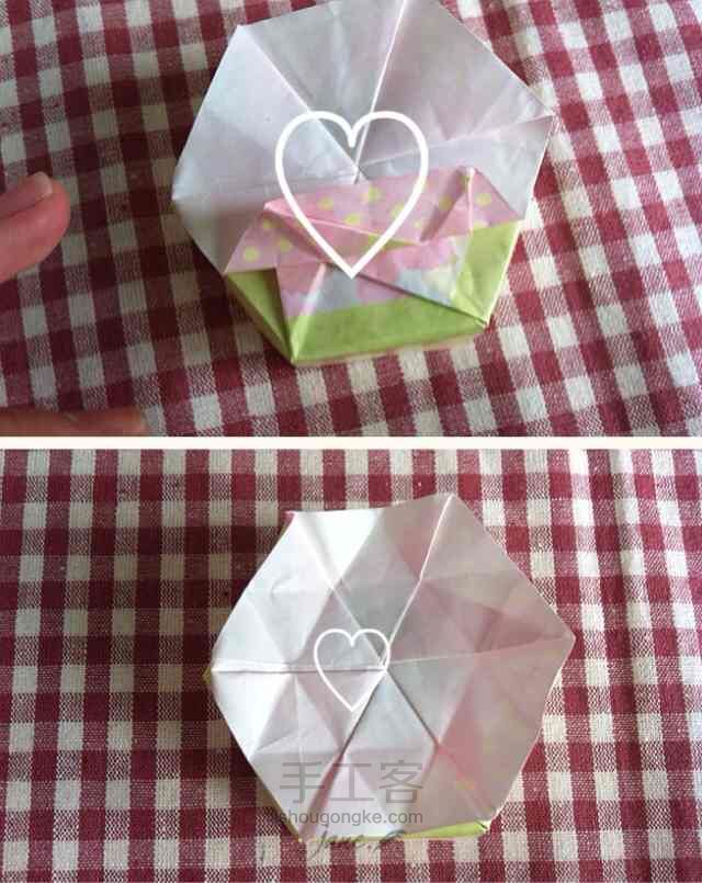 【♡六边形盒子♡】大爱这款折纸呀 第32步