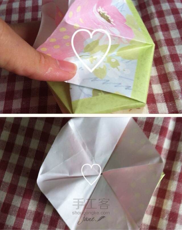 【♡六边形盒子♡】大爱这款折纸呀 第31步