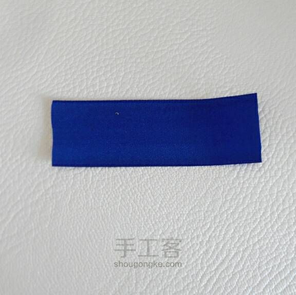 〖成品可售〗 宝蓝发箍 第5步