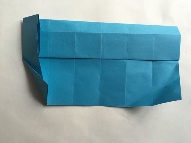 （纸盒系列十六）六角盒折法 第9步