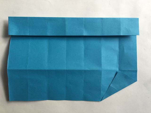 （纸盒系列十六）六角盒折法 第7步