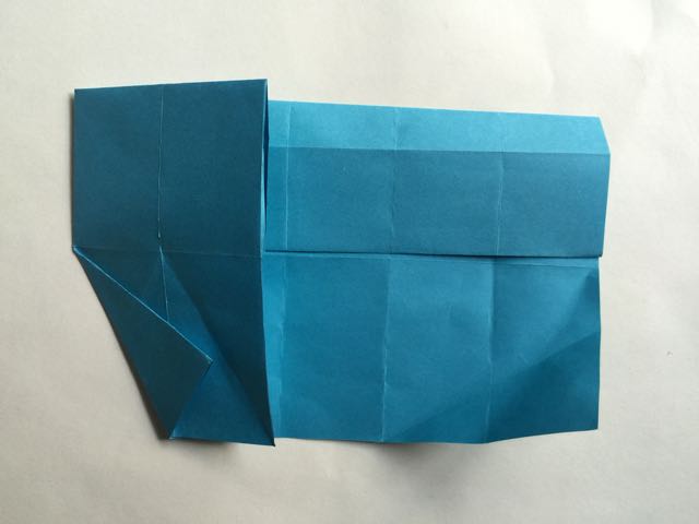 （纸盒系列十六）六角盒折法 第11步