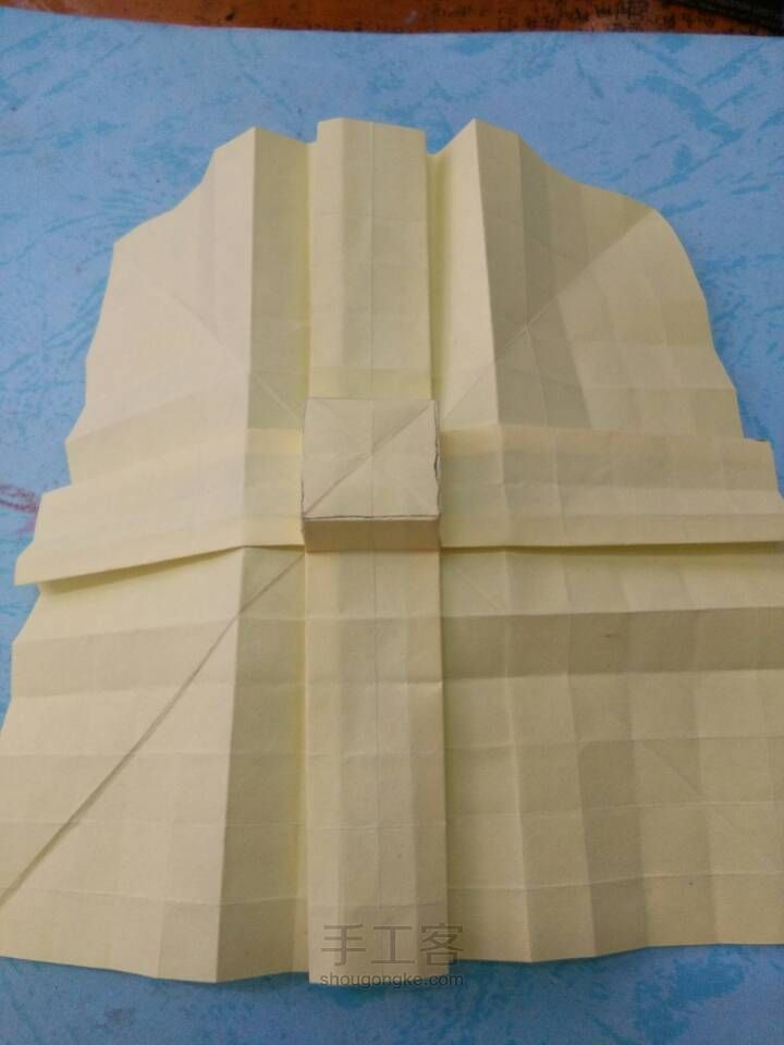 立体折纸   金字塔 第9步