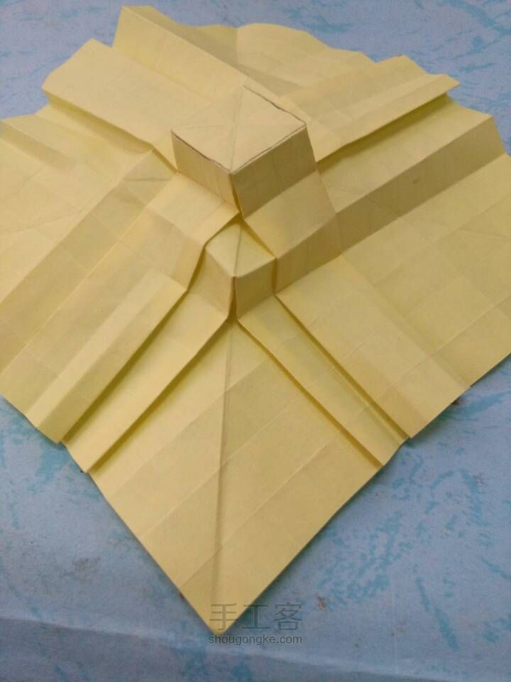 立体折纸   金字塔 第11步