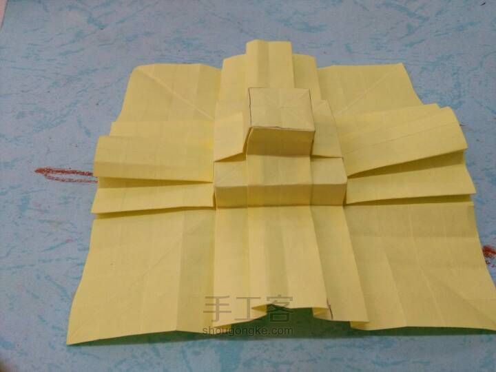 立体折纸   金字塔 第12步