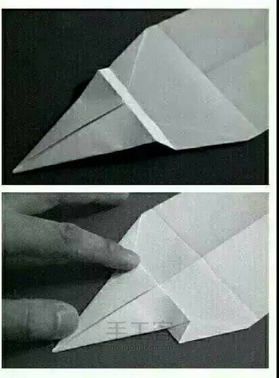 帅气的纸飞机，转载 第3步