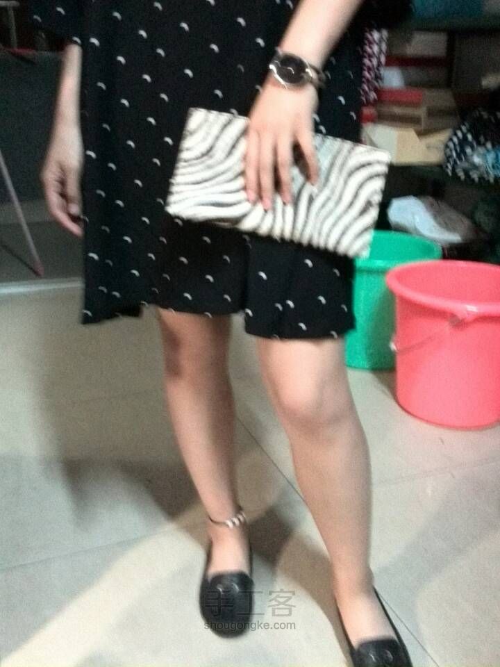 斑马纹简约手拿包 第23步