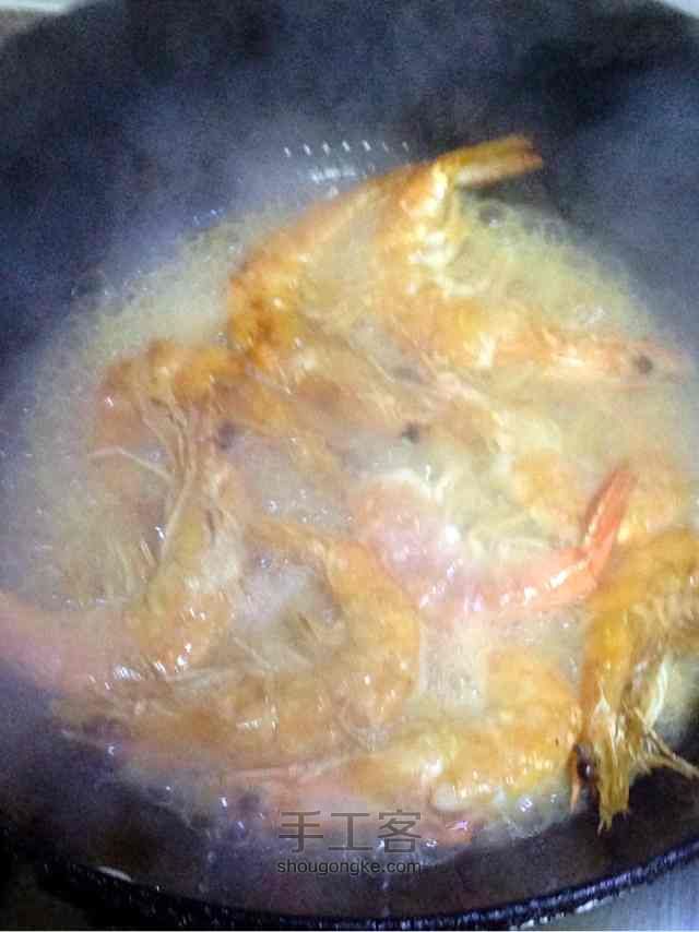 海鲜酱大虾——山谷拿手菜 第6步