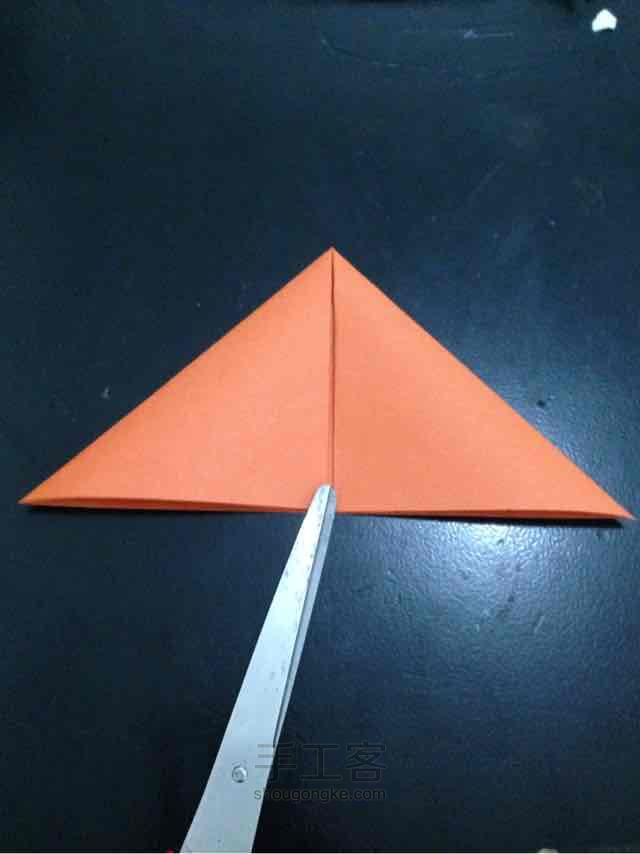 锦鲤鱼折纸 第4步