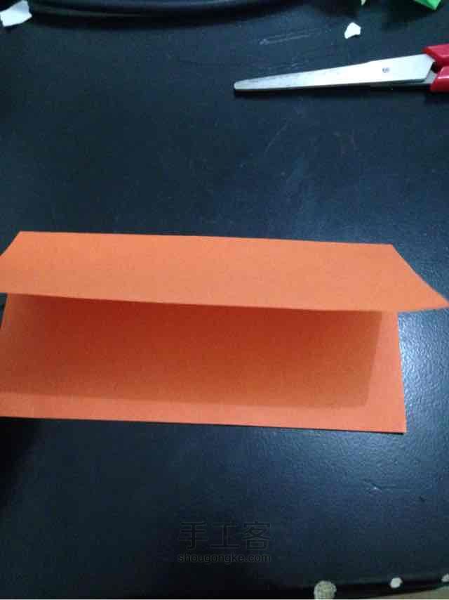 锦鲤鱼折纸 第2步