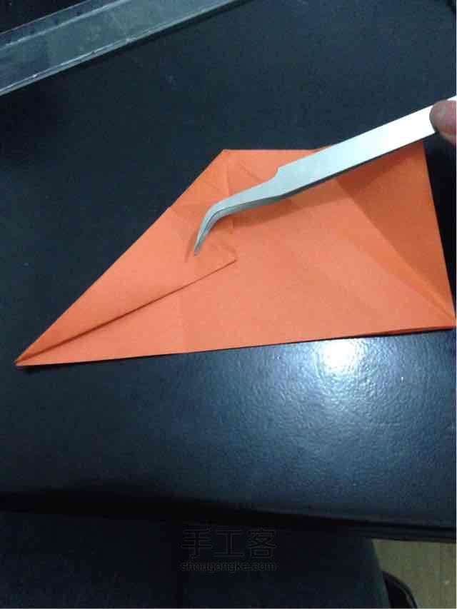 锦鲤鱼折纸 第5步