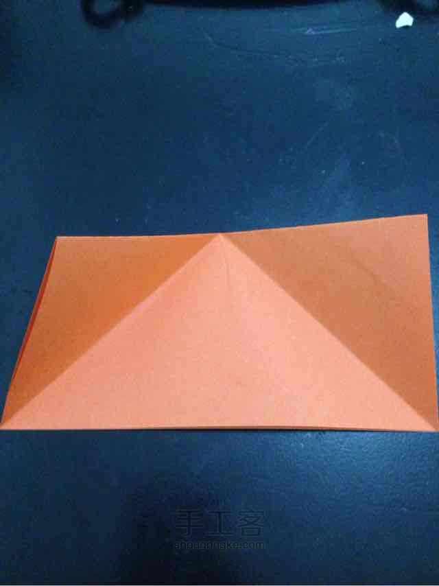 锦鲤鱼折纸 第3步