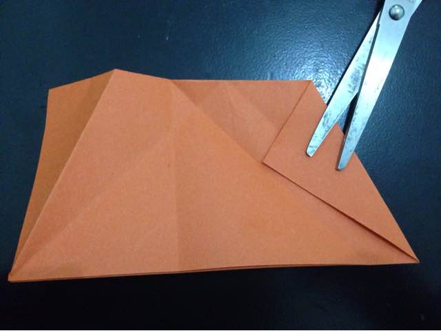 锦鲤鱼折纸 第10步