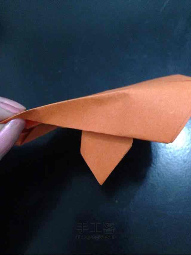 锦鲤鱼折纸 第43步