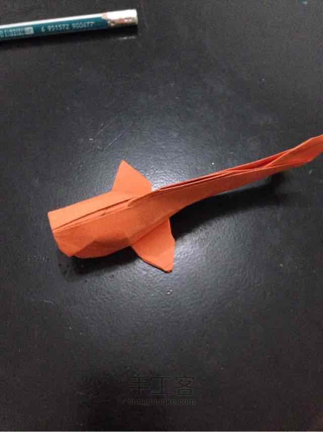 锦鲤鱼折纸 第52步