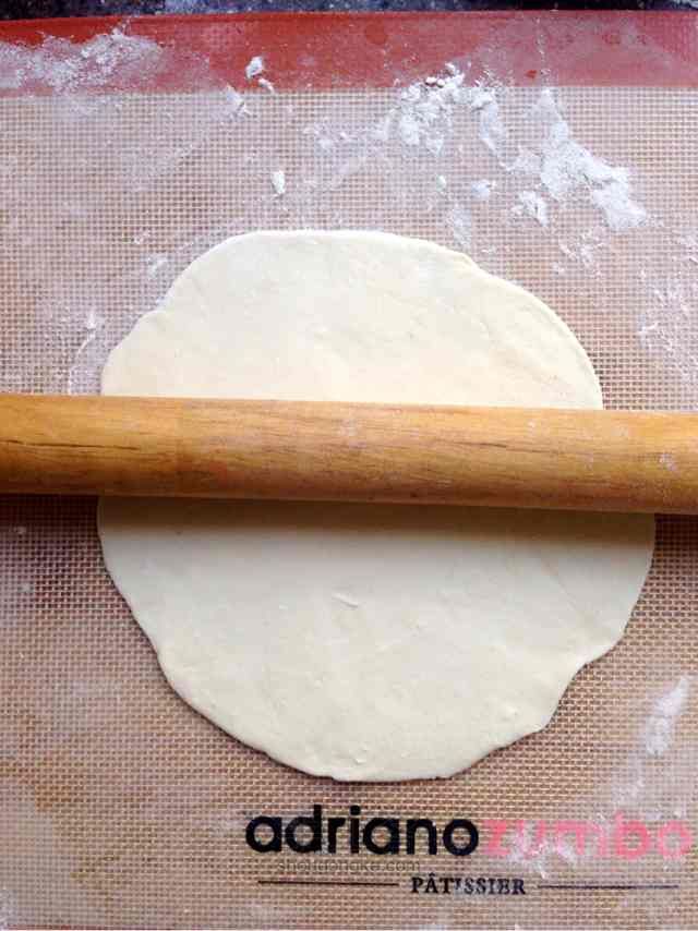 葱油饼——山谷家的饼 第6步