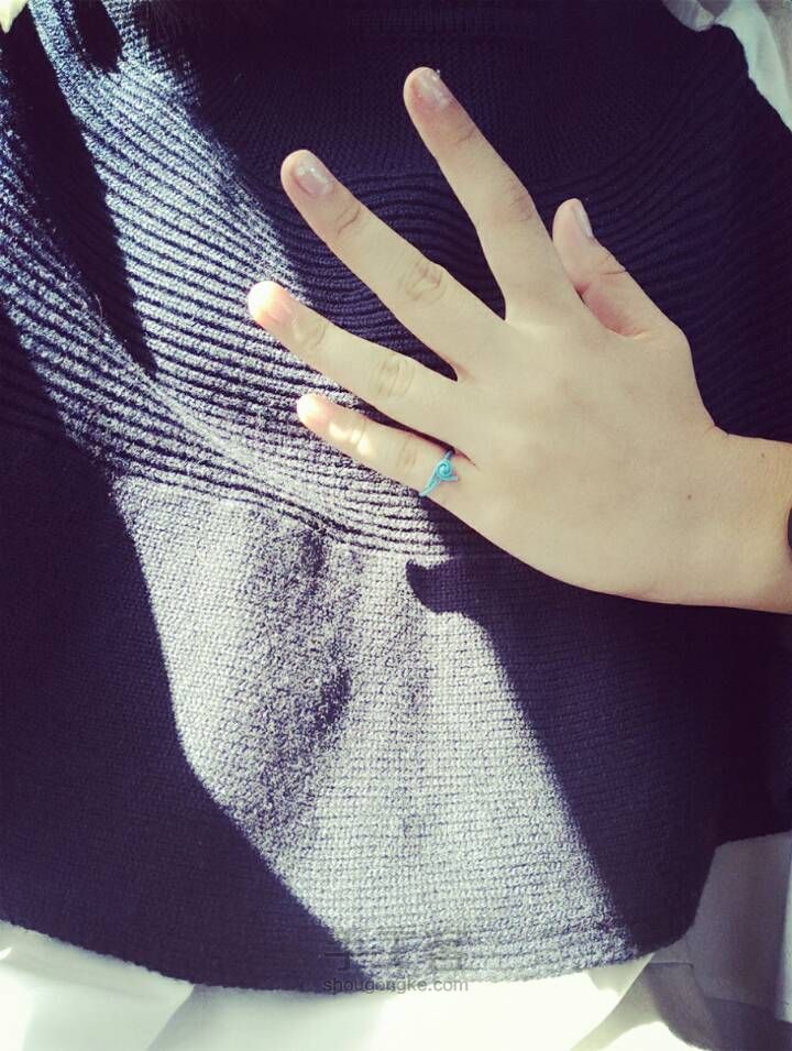 回旋针戒指💍 第5步