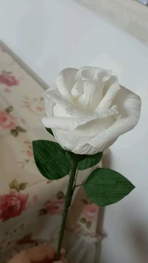 皱纹纸花之玫瑰  转 第15步