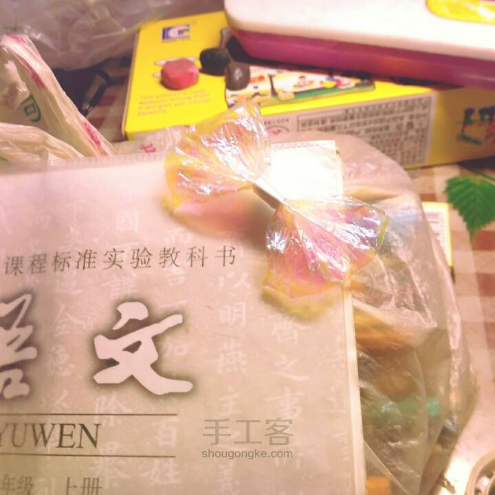 【简以时光】糖纸蝴蝶结 第7步