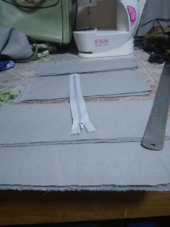 纯手工钱包，瞎鼓捣 第3步