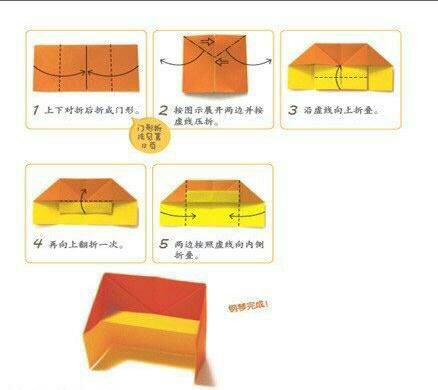 【转载】折纸教程 第6步