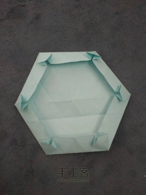 雪花储物盒⛄折纸教程 第19步