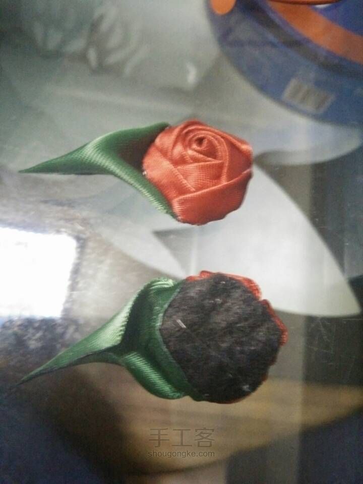 玫瑰花发圈 第4步