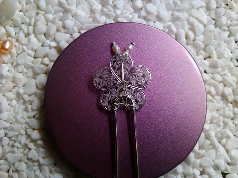 双蝶发钗 第3步