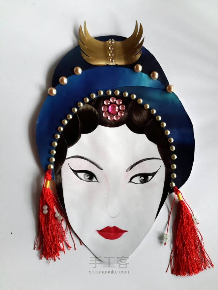 DIY 脸谱 第5步