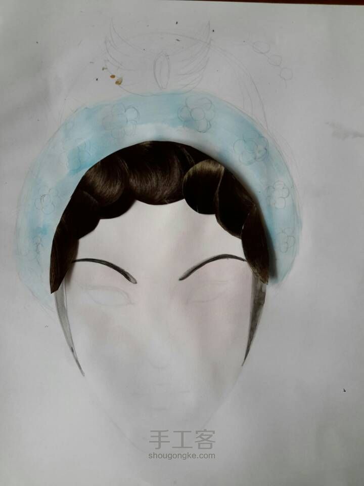 DIY 脸谱 第3步