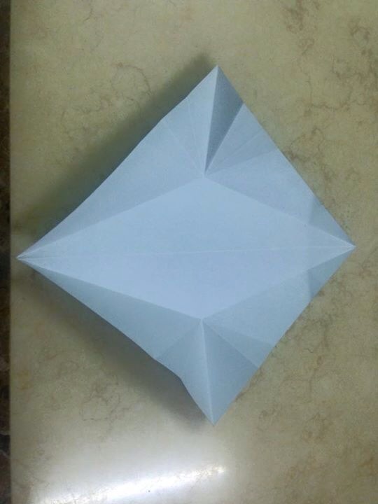 海豚折纸手工教程【转载】 第9步