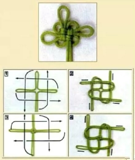 较大家几种结绳方法 第6步