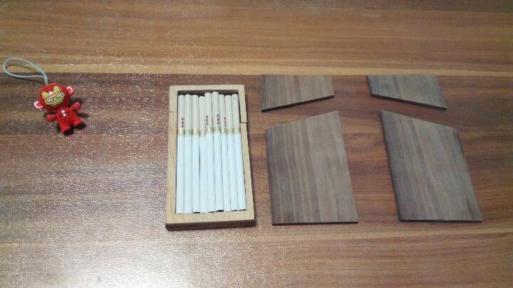 木艺拼接烟盒教程 第12步