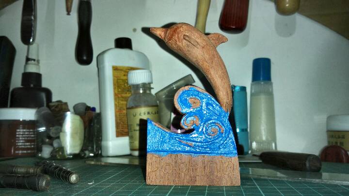 木雕海豚 第25步