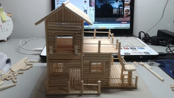 我的一次性筷子首秀，自我感觉不错，但是不够精致，工具太少。