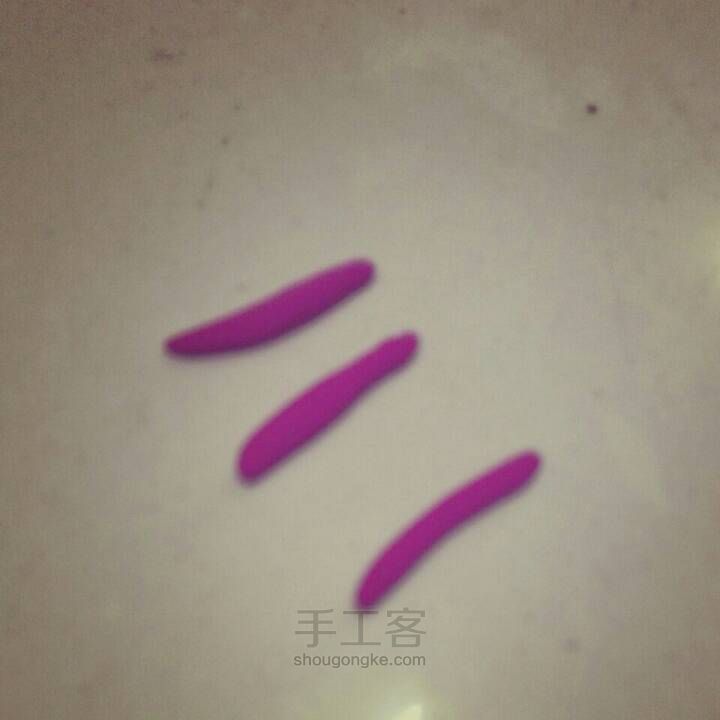 简单版粘土小猫咪 第2步