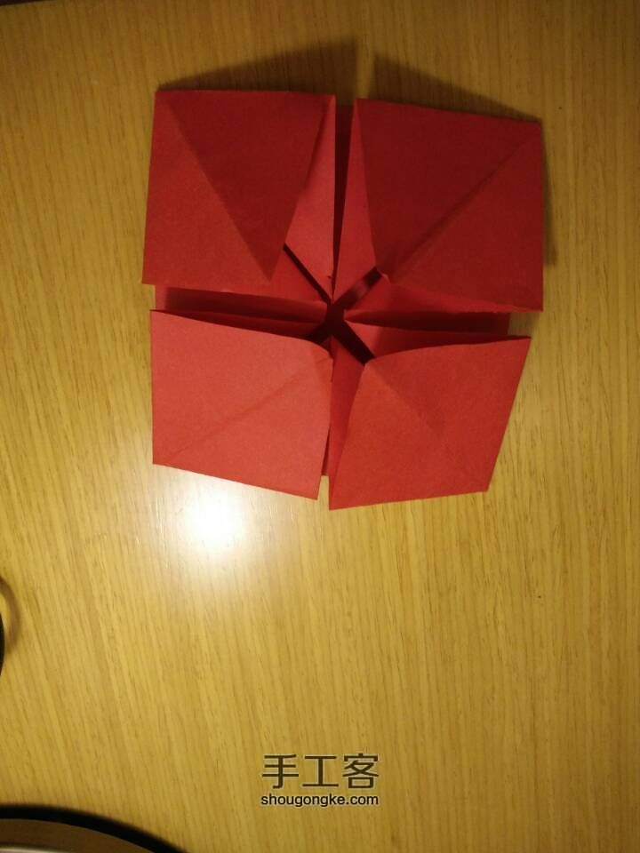 折纸球（一） 第14步