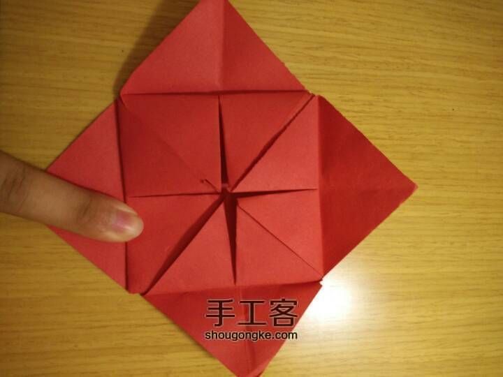 折纸球（一） 第18步