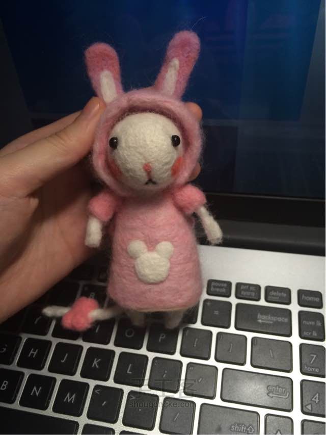 粉色小兔子教程 第8步