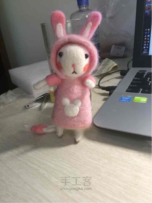 粉色小兔子教程 第10步