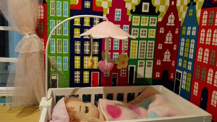 六分婴儿床之挂件玩具 第5步