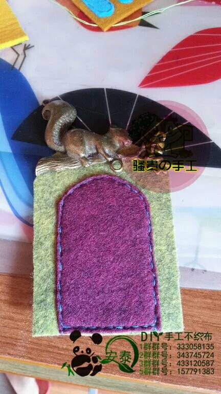 【安泰diy不织布团做】骚贵独家超级小火车 第9步