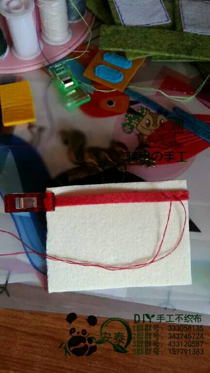 【安泰diy不织布团做】骚贵独家超级小火车 第15步