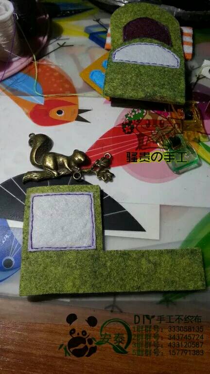 【安泰diy不织布团做】骚贵独家超级小火车 第13步