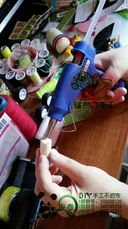 【安泰diy不织布团做】骚贵独家超级小火车 第30步