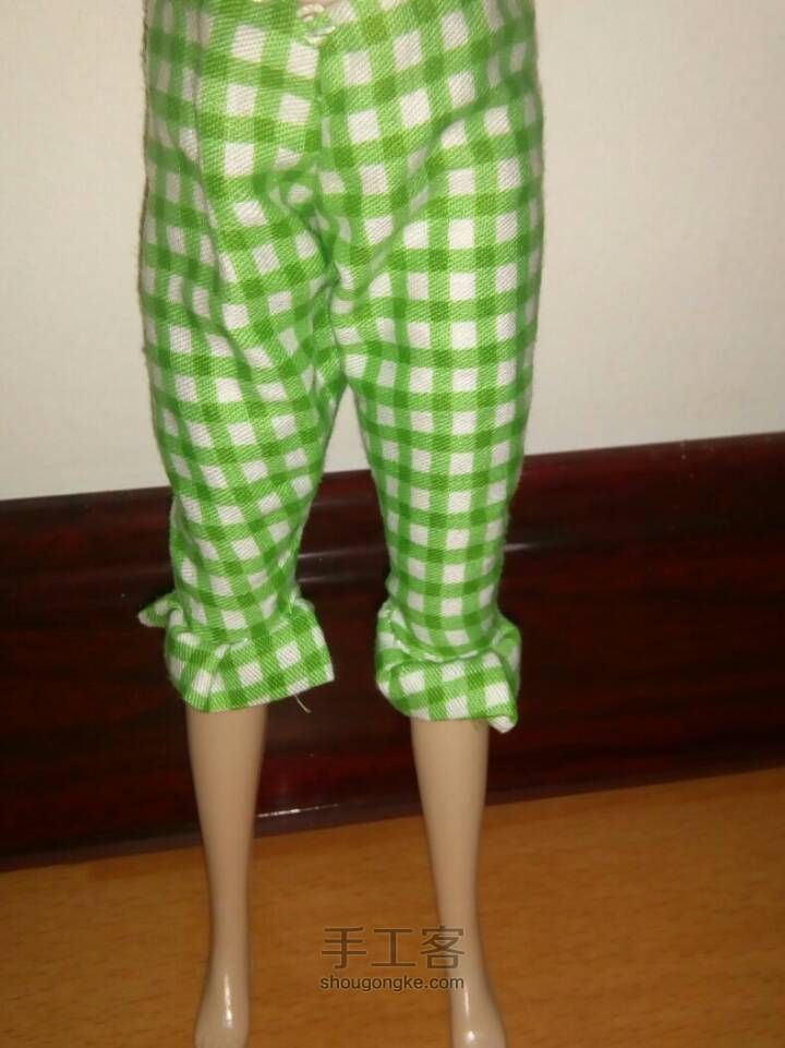 绿色格子冬季家居服✨ 第8步