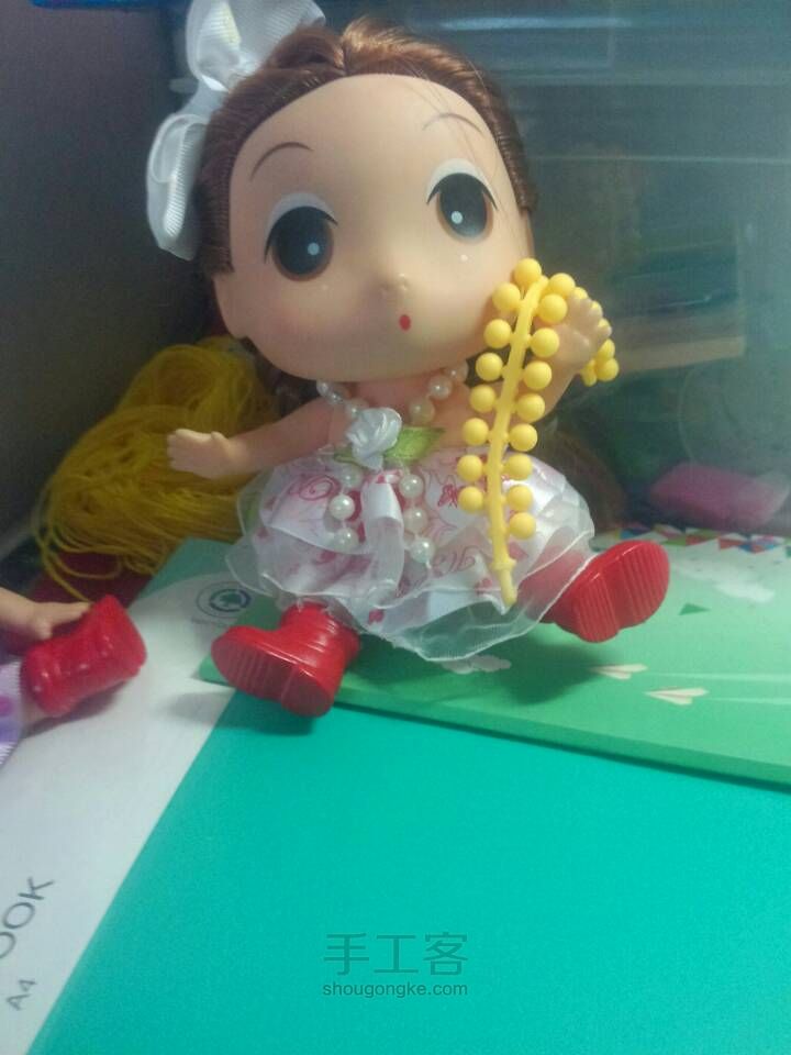 黏土迷你乒乓球（娃用）(๑• . •๑) 第2步