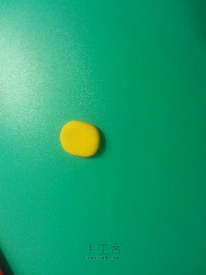 黏土迷你乒乓球（娃用）(๑• . •๑) 第6步