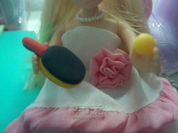 黏土迷你乒乓球（娃用）(๑• . •๑) 第19步